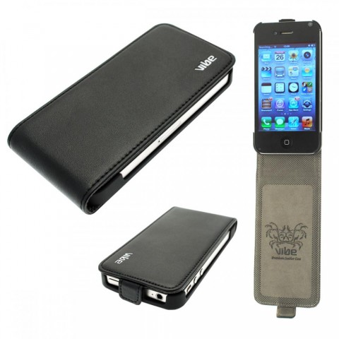 Flipcase Genuine Leather case for iPhone 4/4S 