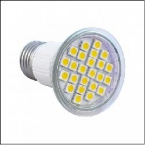 EcoLight E27 5W=40W Warm White LED Bulb