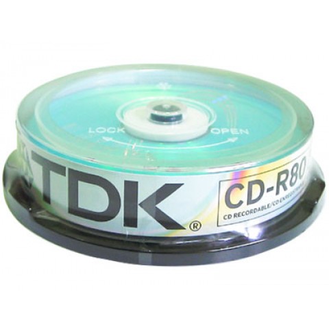 TDK CD-R for Audio Recorders 10 Pack Tub
