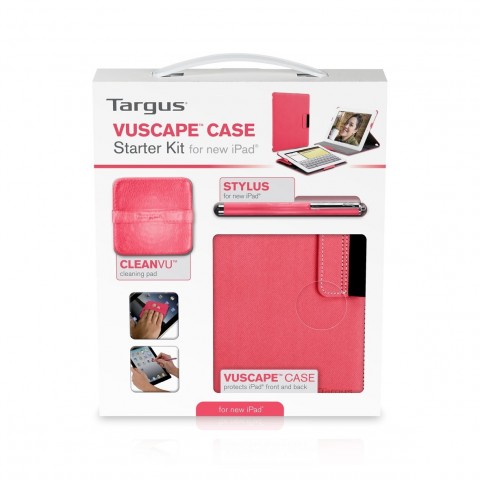 TARGUS VUSCAPE PROTECTIVE CASE FOR IPAD (RED)