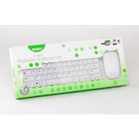 Texet Wireless Keyboard & Mouse Set