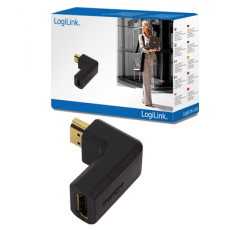 LogiLink HDMI Adaptor AM to AF in 90degree