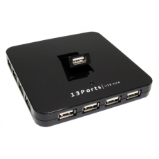 Generic USB 2.0  13 Port Powered Hub with UK PSU