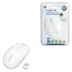 LogiLink 2.4Ghz Wireless Optical Mouse - White