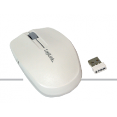 LogiLink 2.4Ghz Wireless Optical Mouse-White