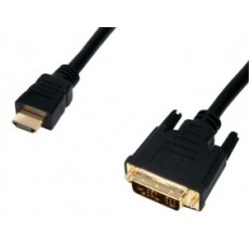 HDMI to DVI Connection Cable GOLD 5m