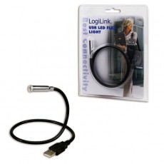 LogiLink USB Light Ideal for Laptops (Black Cable 0.45m) 
