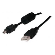 USB 2.0 to B Mini 4 Pin Fuji Cable 2m