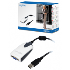 LogiLink USB 2.0 to VGA Display Adaptor Cable